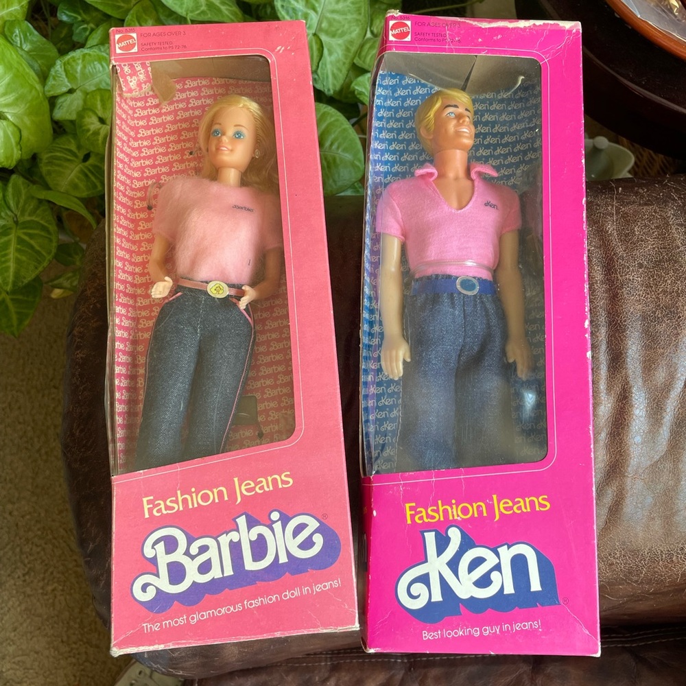 Vintage Ken and Barbie